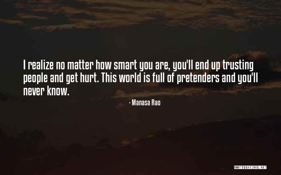 Fake World Quotes By Manasa Rao Fake World Quotes By Manasa Rao