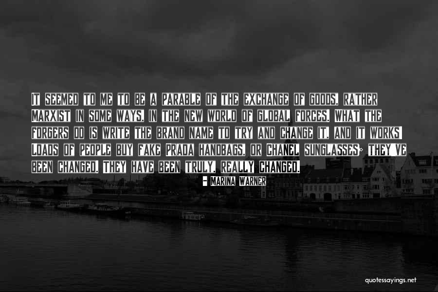 Fake World Quotes By Marina Warner Fake World Quotes By Marina Warner
