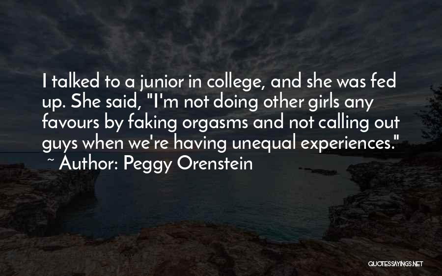 Faking Quotes By Peggy Orenstein