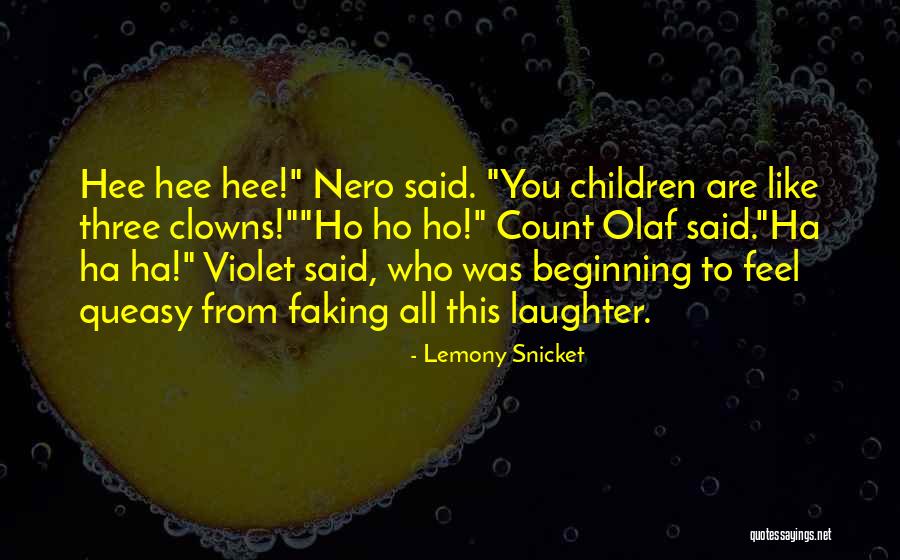 Faking Yourself Quotes By Lemony Snicket