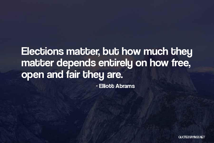 Falaniko Iakopo Quotes By Elliott Abrams