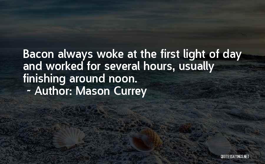 Falconers Quotes By Mason Currey