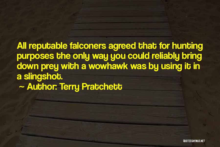 Falconers Quotes By Terry Pratchett