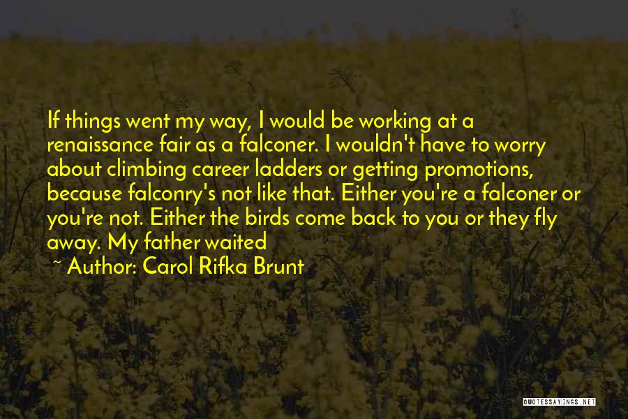 Falconry Quotes By Carol Rifka Brunt