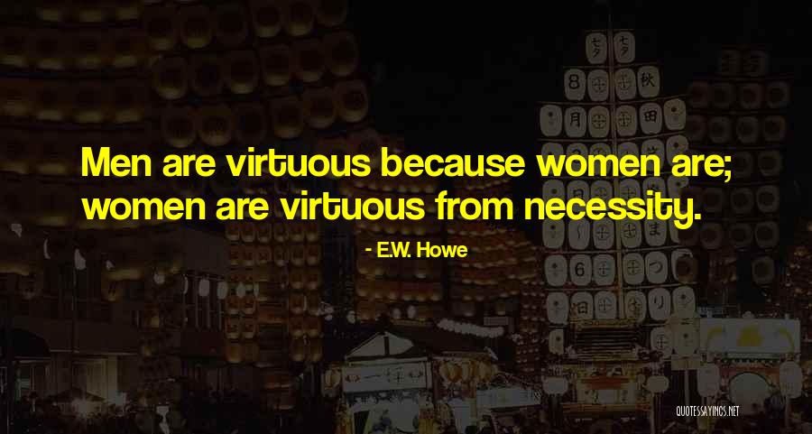 Falcons Quotes By E.W. Howe