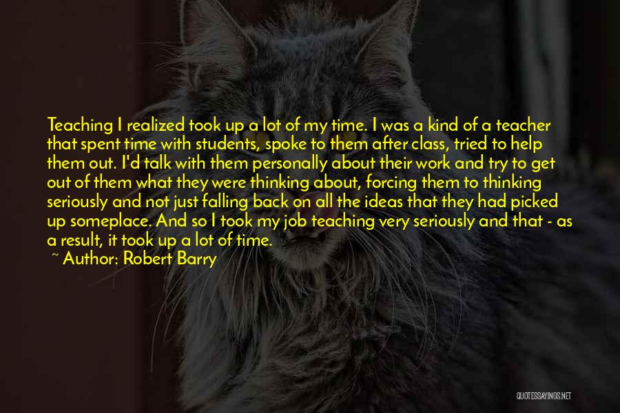 Fall And Get Back Up Quotes By Robert Barry
