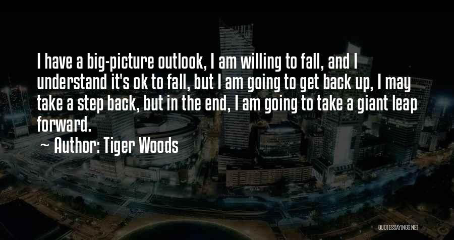 Fall And Get Back Up Quotes By Tiger Woods