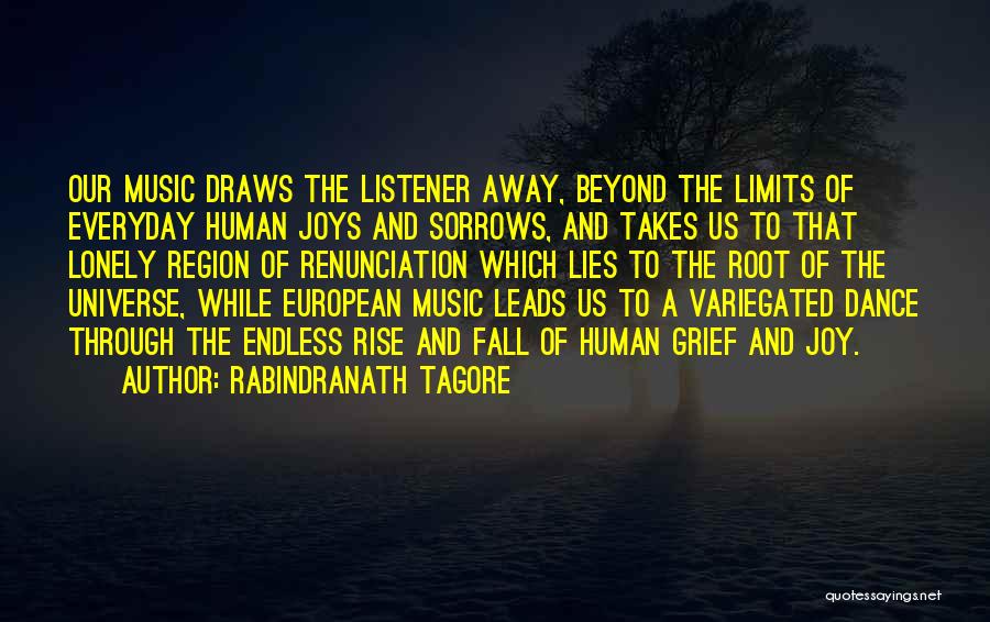 Fall And Rise Quotes By Rabindranath Tagore