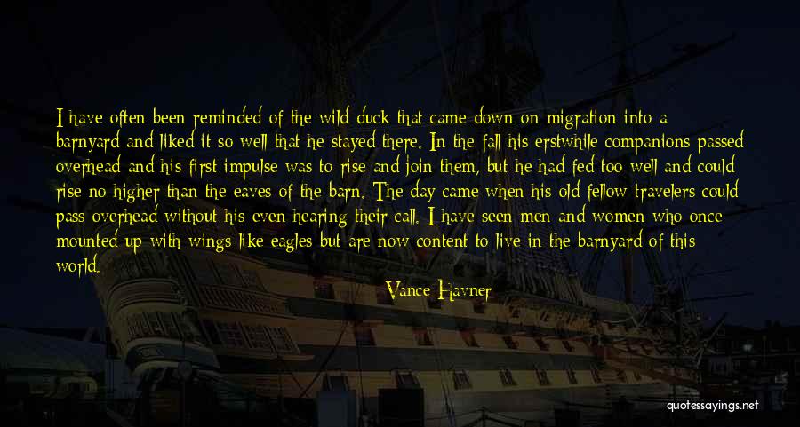 Fall And Rise Up Quotes By Vance Havner