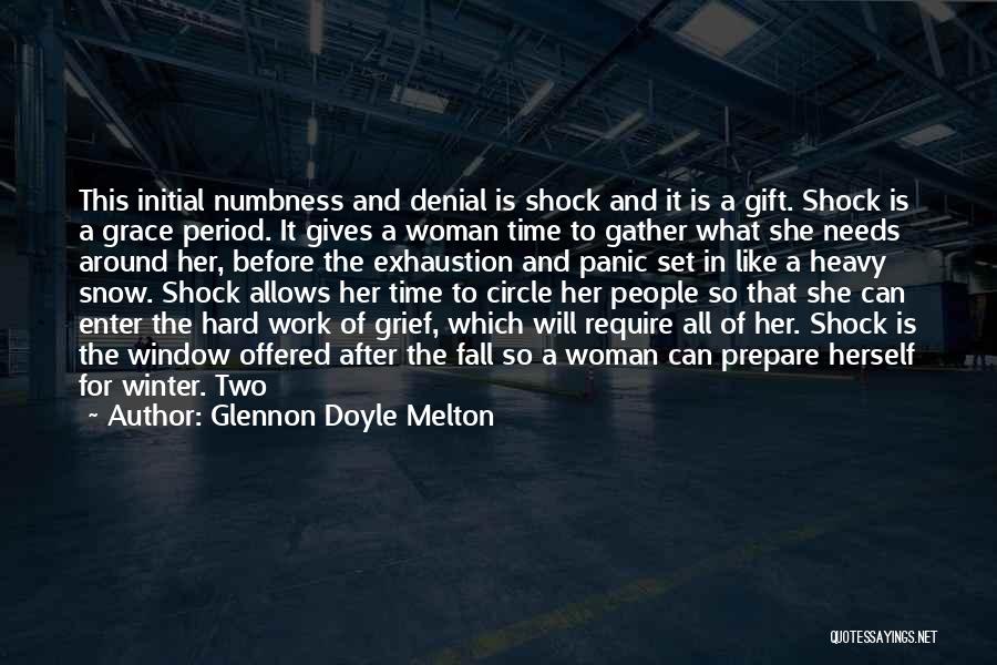 Fall And Winter Quotes By Glennon Doyle Melton