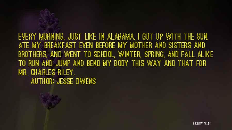 Fall And Winter Quotes By Jesse Owens