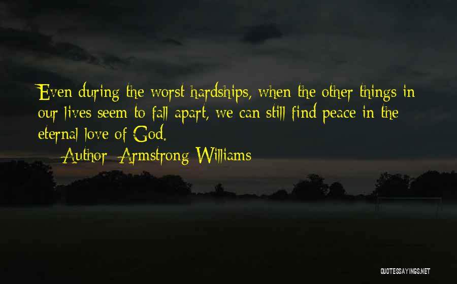 Fall Apart Love Quotes By Armstrong Williams