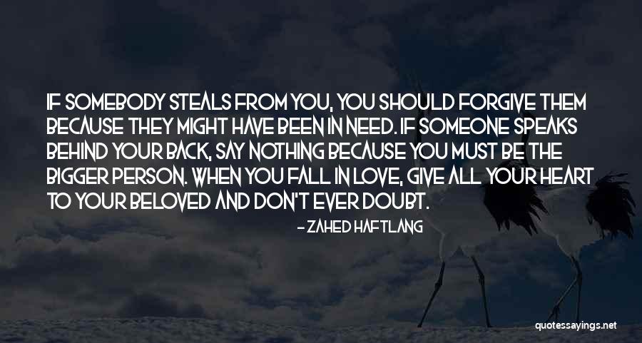 Fall Back In Love With Yourself Quotes By Zahed Haftlang Fall Back In Love With Yourself Quotes By Zahed Haftlang
