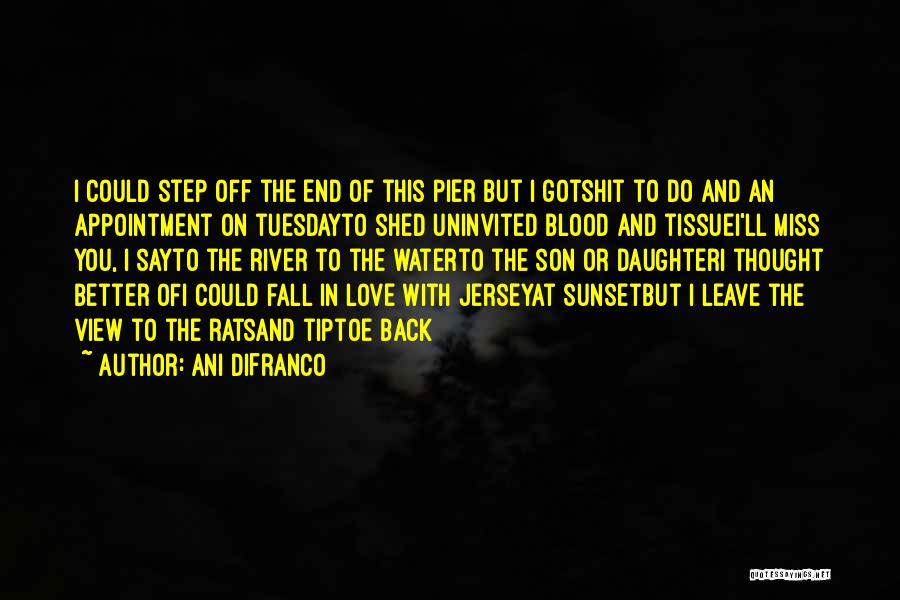 Fall Back Love Quotes By Ani DiFranco