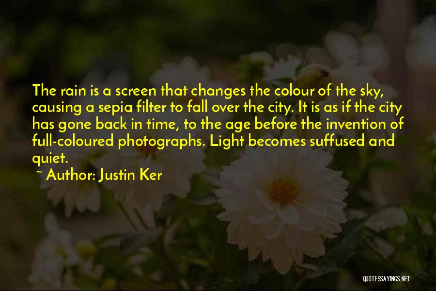 Fall Back Time Quotes By Justin Ker