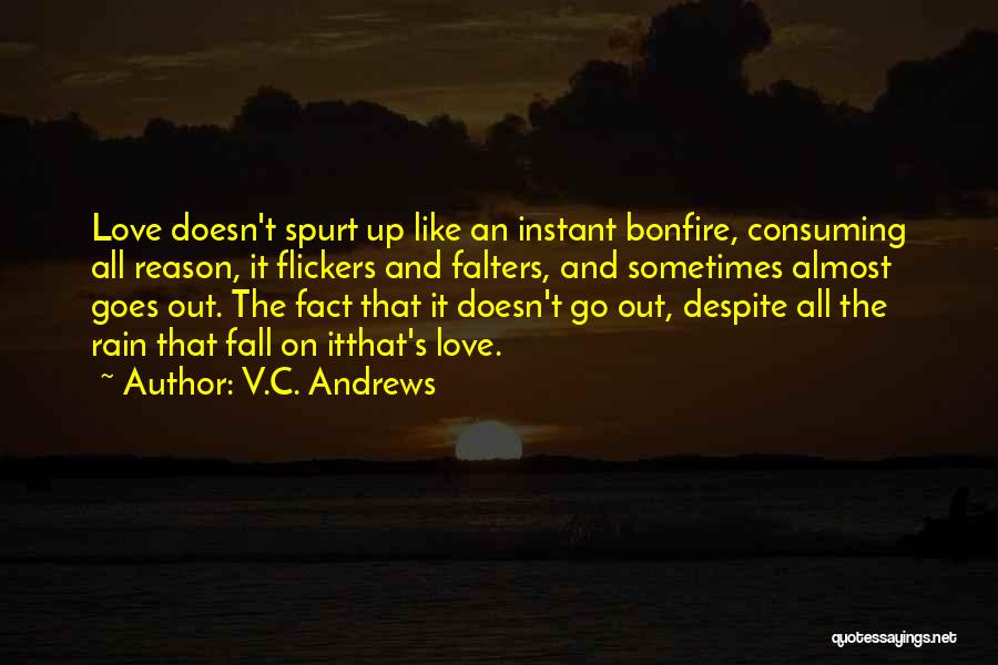 Fall Bonfire Quotes By V.C. Andrews