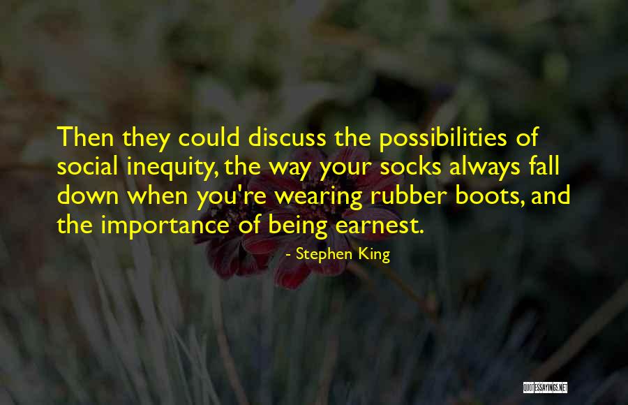 Fall Boots Quotes By Stephen King Fall Boots Quotes By Stephen King