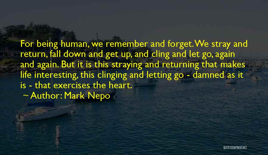 Fall Down Get Up Again Quotes By Mark Nepo