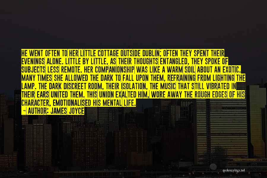 Fall Evenings Quotes By James Joyce