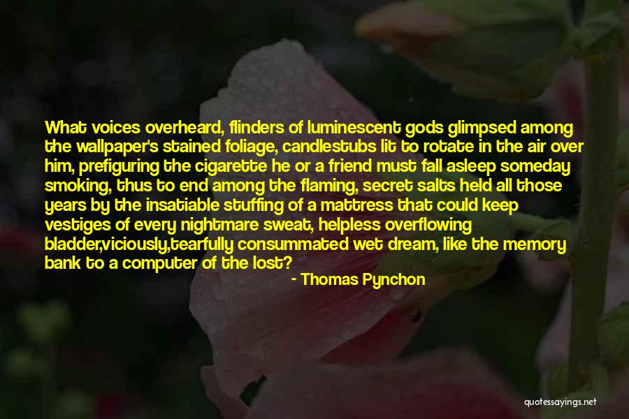 Fall Foliage Quotes By Thomas Pynchon Fall Foliage Quotes By Thomas Pynchon