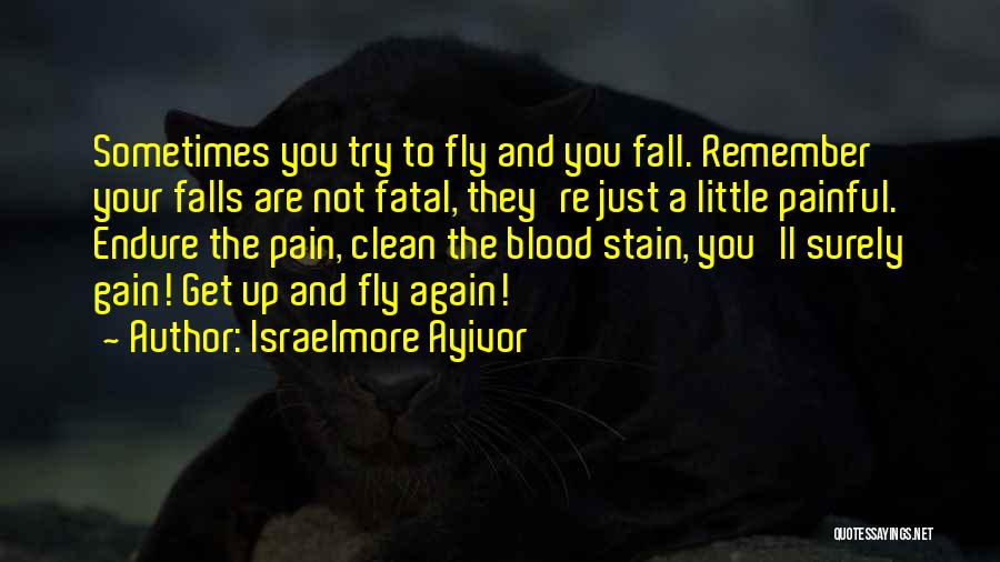 Fall Get Up Quotes By Israelmore Ayivor
