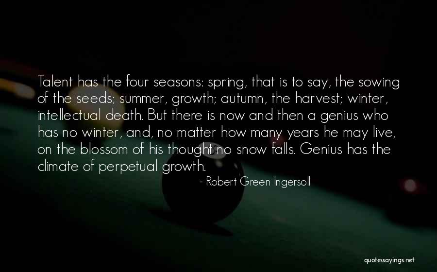 Fall Harvest Quotes By Robert Green Ingersoll Fall Harvest Quotes By Robert Green Ingersoll