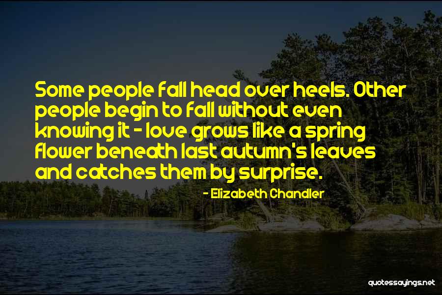 Top 24 Quotes & Sayings About Fall Head Over Heels