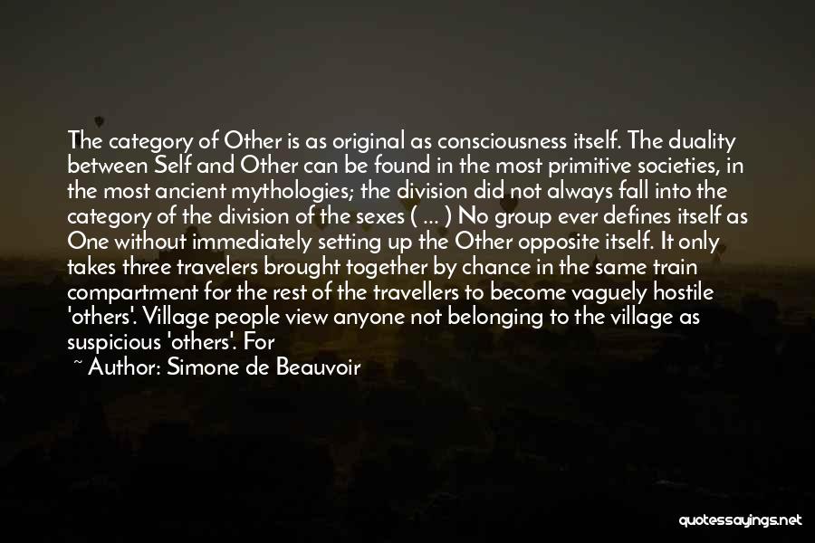 Fall In The Country Quotes By Simone De Beauvoir