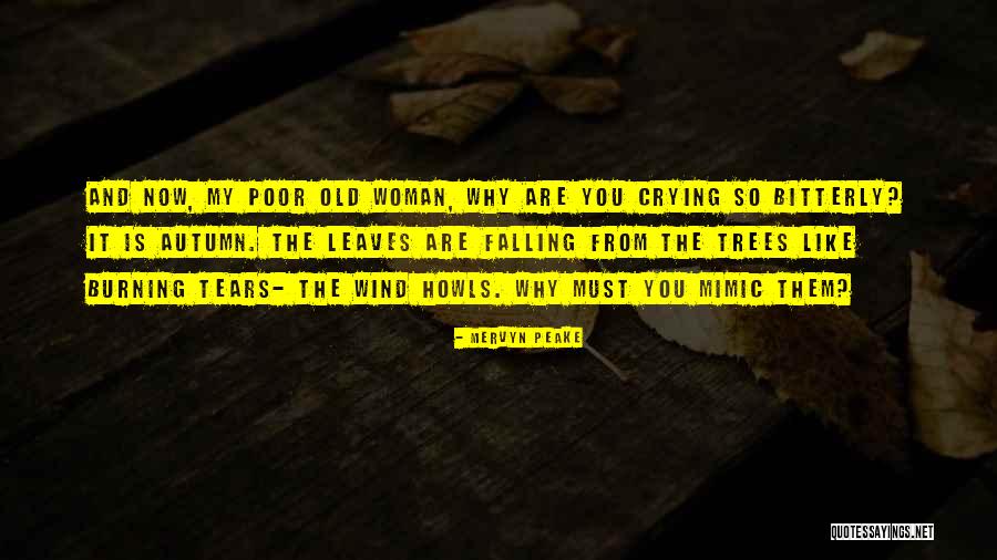 Fall Leaves Falling Quotes By Mervyn Peake Fall Leaves Falling Quotes By Mervyn Peake
