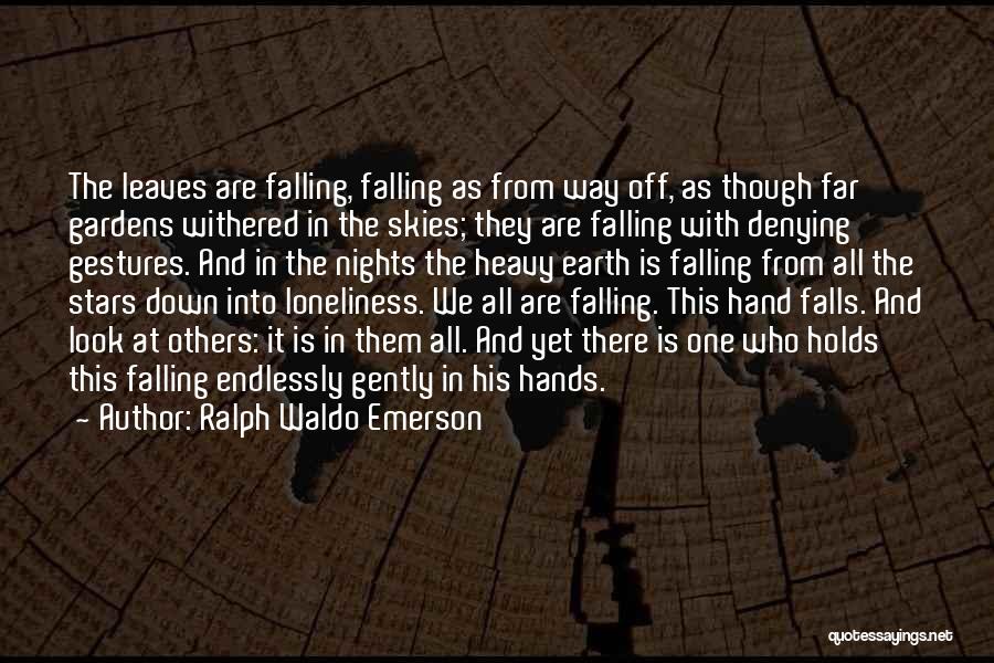 Fall Leaves Quotes By Ralph Waldo Emerson