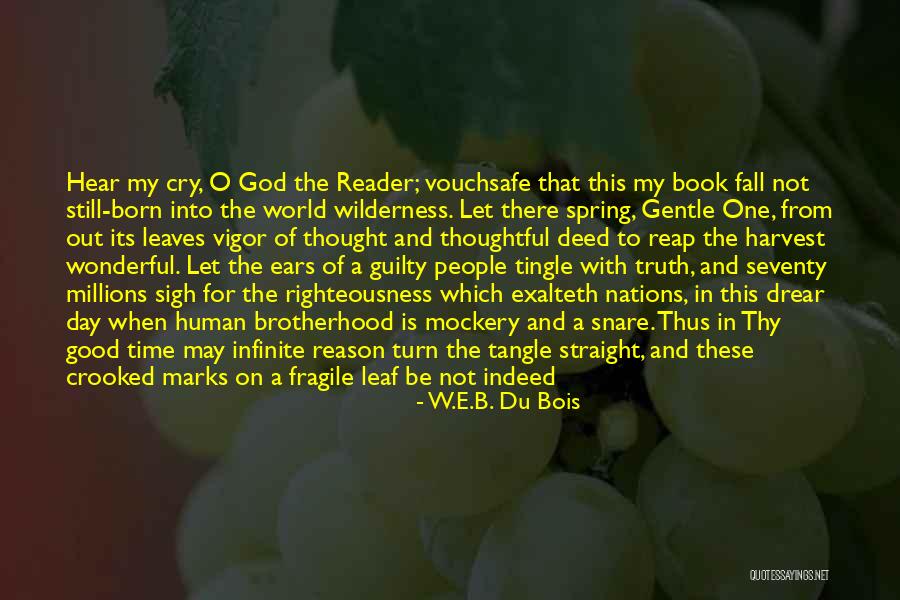 Fall Of A Leaf Quotes By W.E.B. Du Bois Fall Of A Leaf Quotes By W.E.B. Du Bois