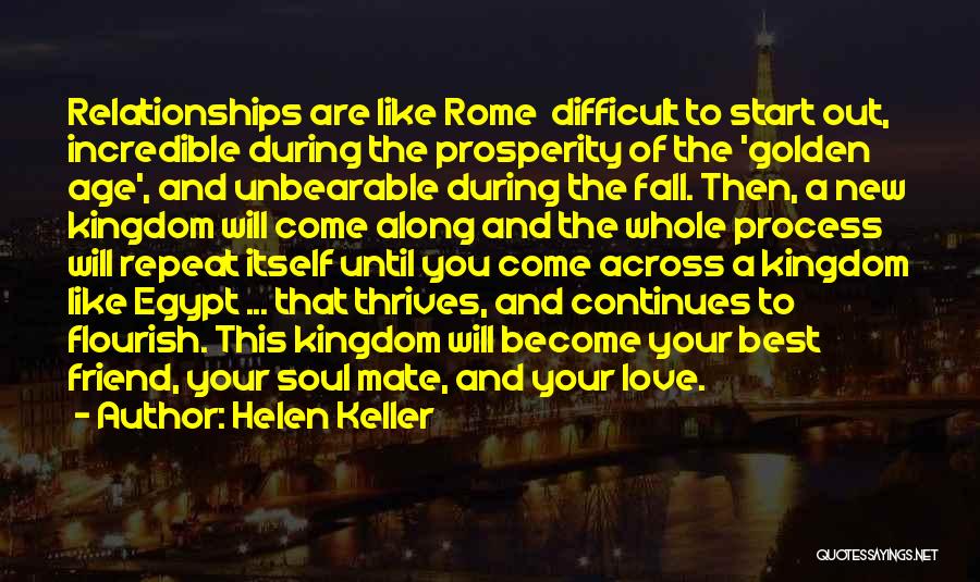 Fall Of Rome Quotes By Helen Keller