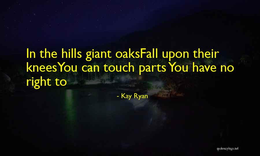 Fall On Your Knees Quotes By Kay Ryan Fall On Your Knees Quotes By Kay Ryan