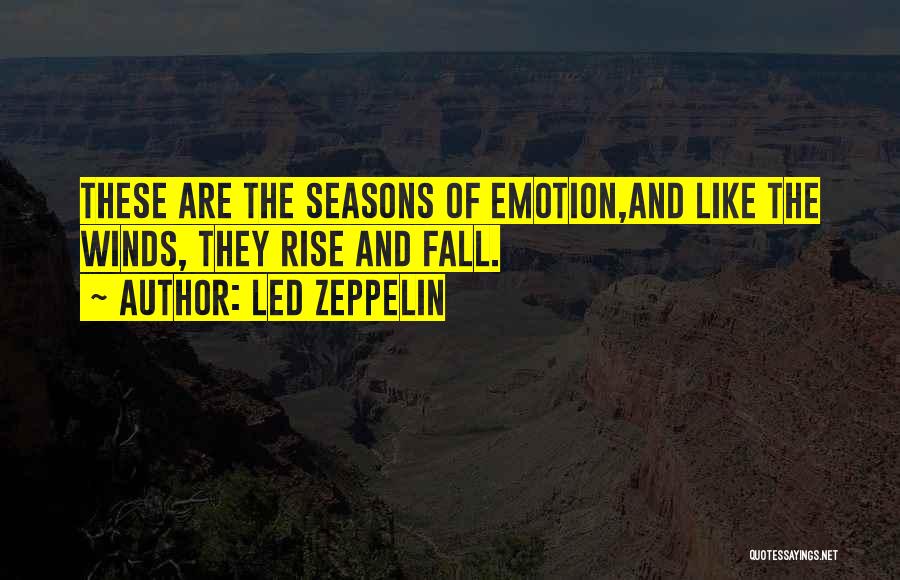 Fall Song Quotes By Led Zeppelin