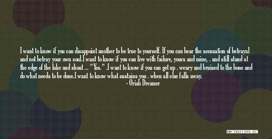 Fall Stand Up Quotes By Oriah Dreamer