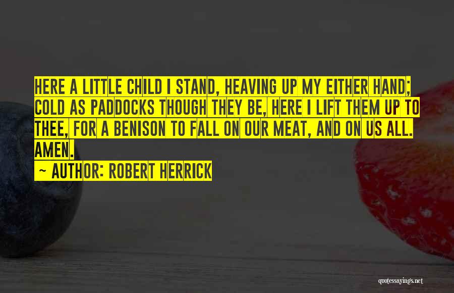 Fall Stand Up Quotes By Robert Herrick