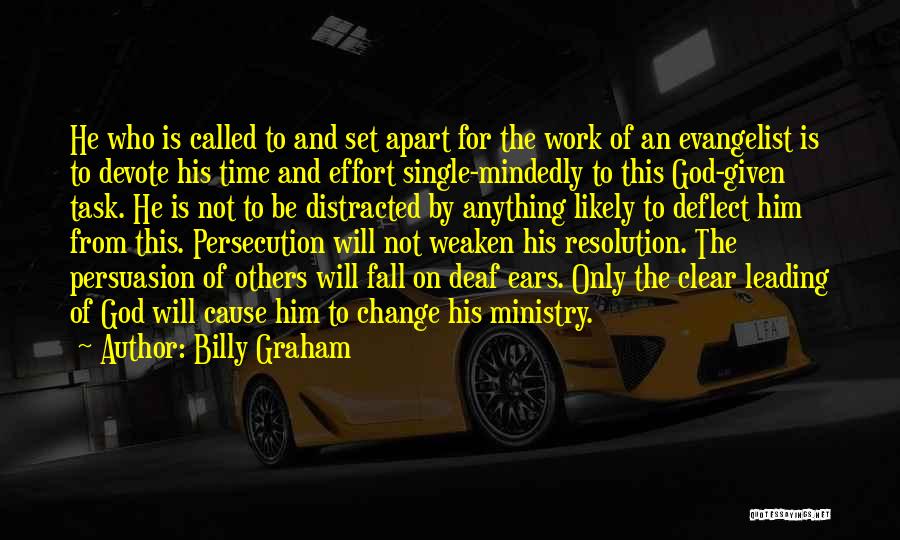Fall Time Change Quotes By Billy Graham