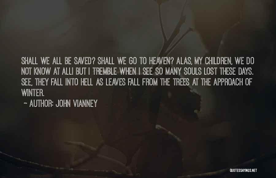 Fall To Winter Quotes By John Vianney