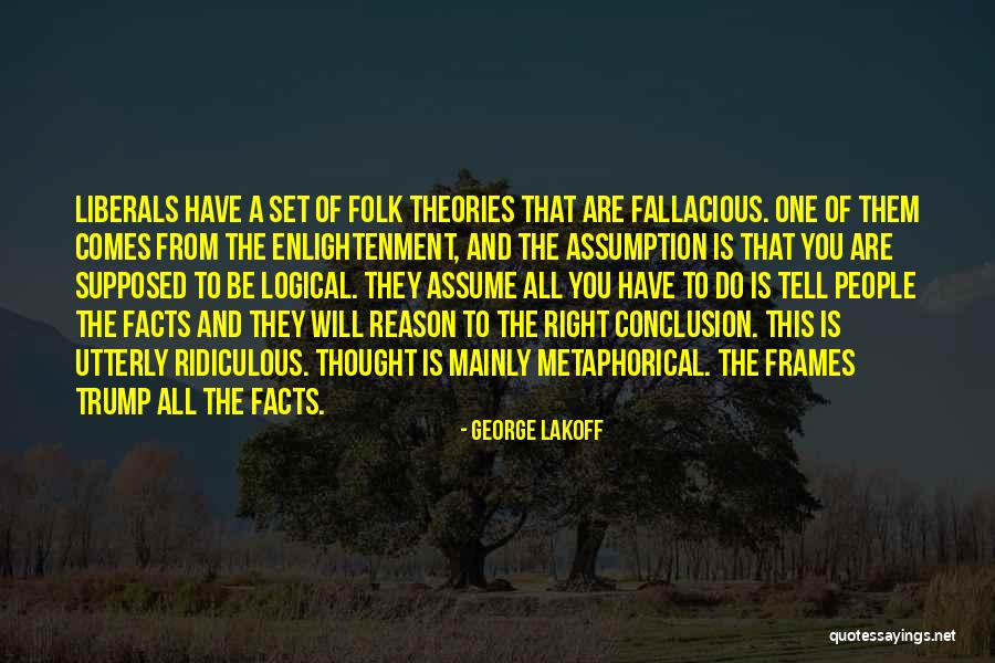 Fallacious Political Quotes By George Lakoff Fallacious Political Quotes By George Lakoff
