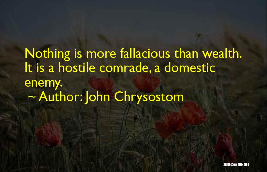 Fallacious Quotes By John Chrysostom