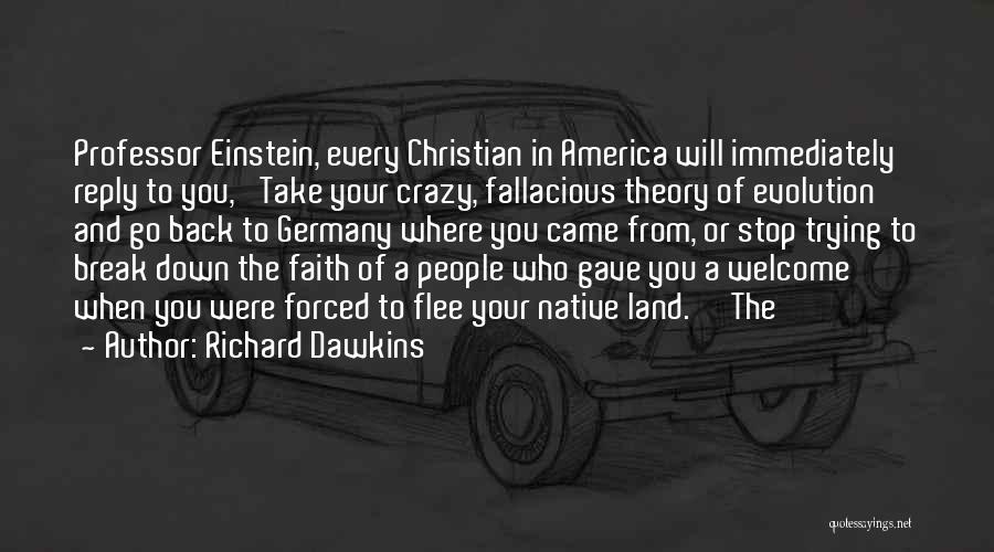 Fallacious Quotes By Richard Dawkins