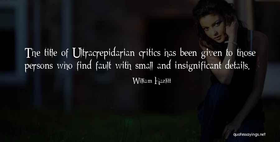 Fallacy Of Imitative Form Quotes By William Hazlitt Fallacy Of Imitative Form Quotes By William Hazlitt