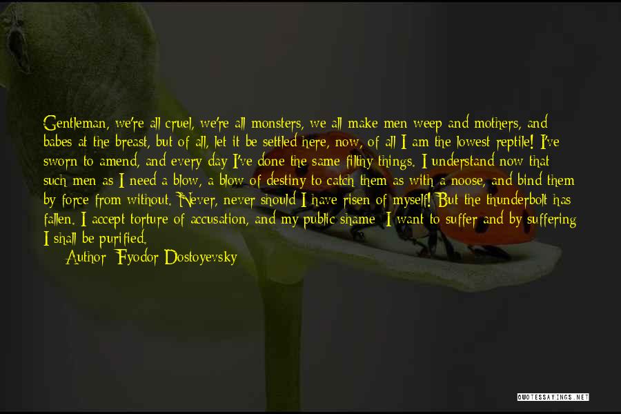 Fallen And Risen Quotes By Fyodor Dostoyevsky