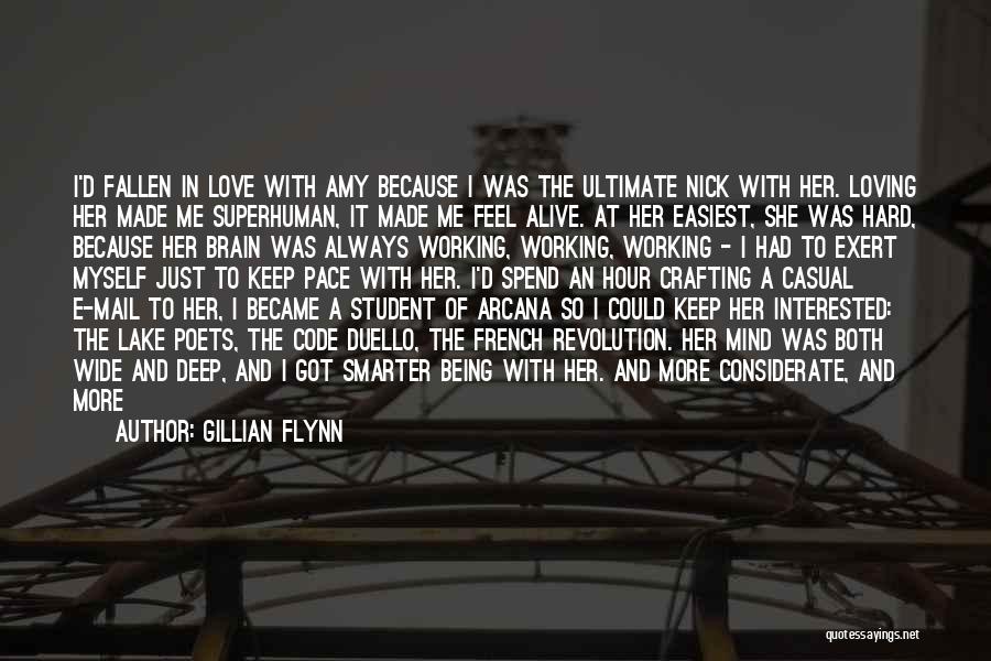 Fallen Hard For You Quotes By Gillian Flynn