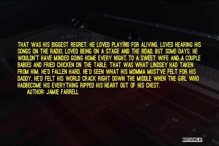 Fallen Hard For You Quotes By Jamie Farrell