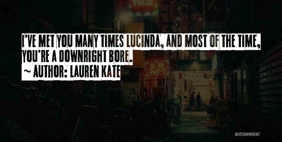 Fallen Lauren Kate Quotes By Lauren Kate