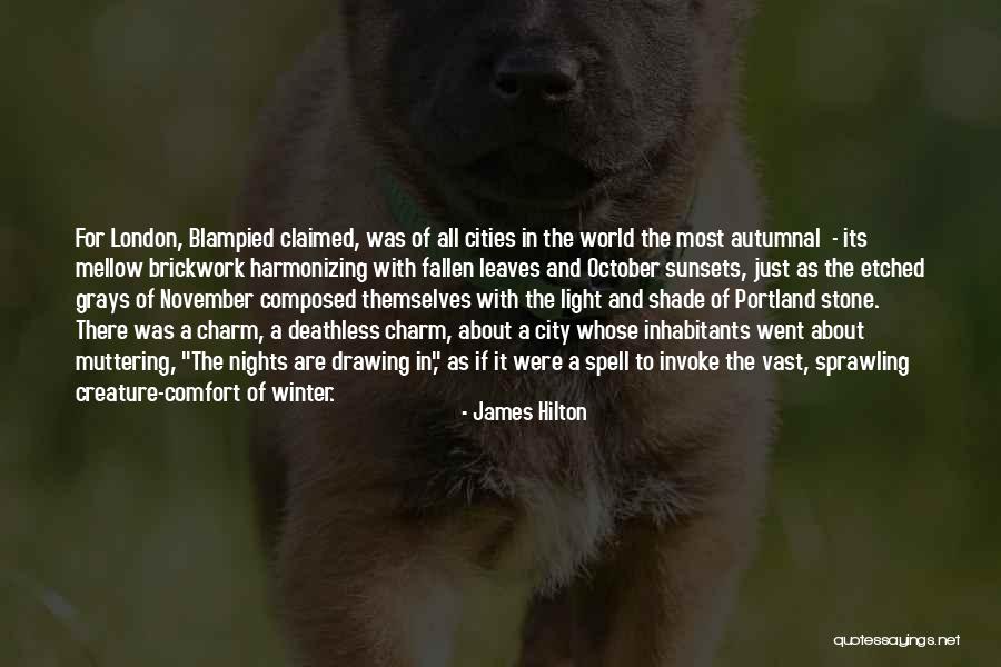 Fallen Leaves Of Winter Quotes By James Hilton Fallen Leaves Of Winter Quotes By James Hilton