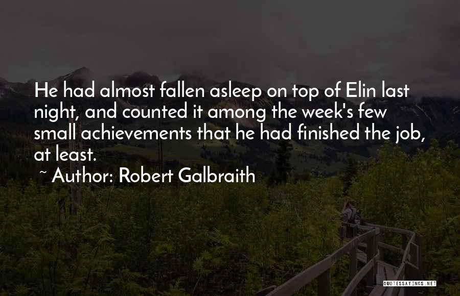 Fallen Quotes By Robert Galbraith