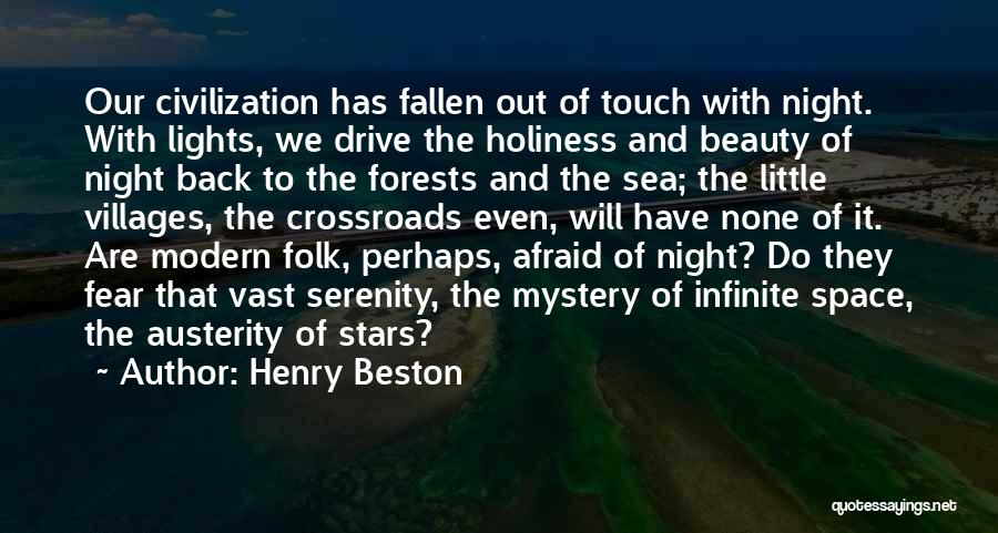 Fallen Stars Quotes By Henry Beston