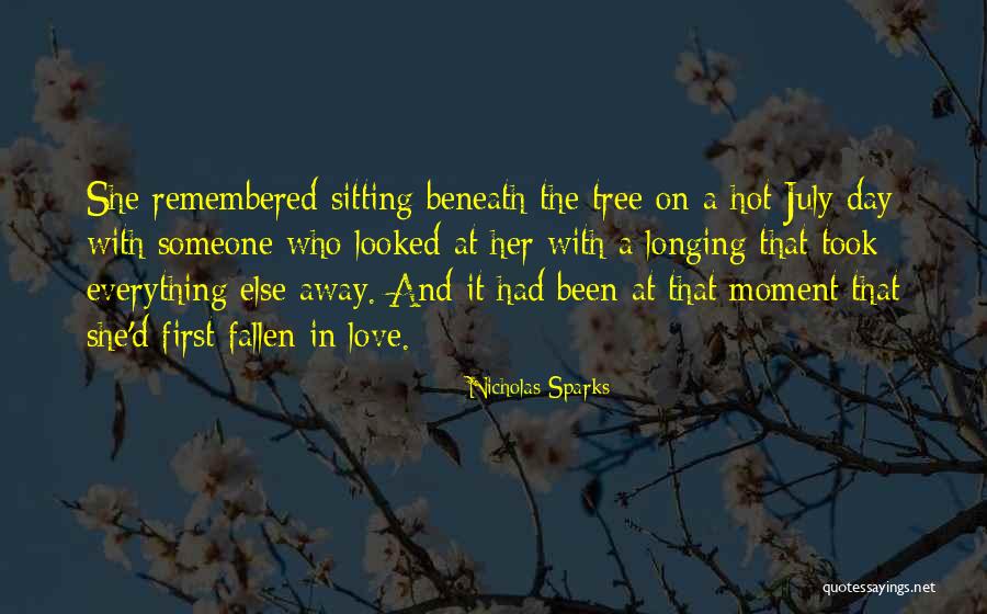 Fallen Tree Quotes By Nicholas Sparks Fallen Tree Quotes By Nicholas Sparks